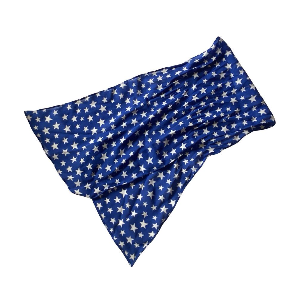Patriotic Blue Scarf